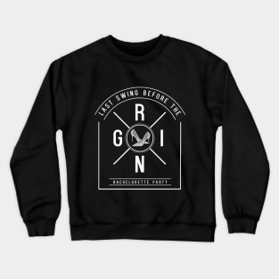 Last swing before the ring Crewneck Sweatshirt